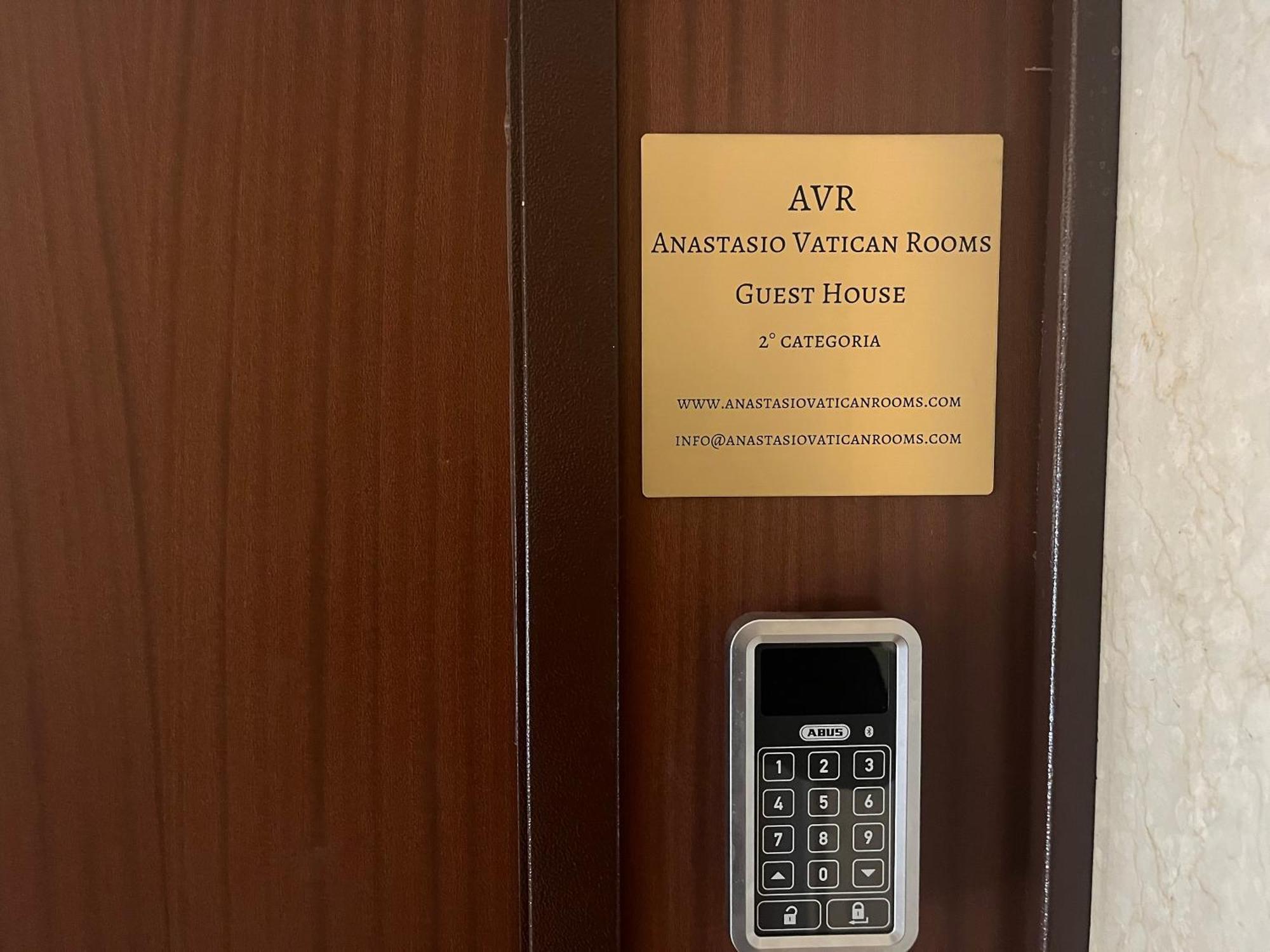 Anastasio Vatican Rooms G H Roma Exterior foto